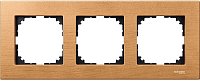 Рамка универсальная Schneider Electric Merten M-Elegance 3-м. дерево бук 